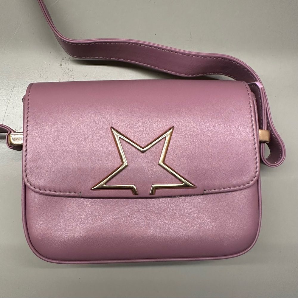 Golden Goose | dusty rose star mini crossbody bag camera bag style